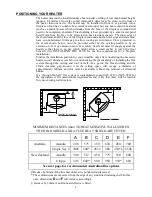 Preview for 4 page of Masport ARCADIA Installing And Operating Instructions