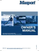 Masport BL25 Owners Manual And Use Manual preview