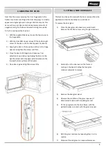 Preview for 8 page of Masport Bowden Coffee Table Operating Instructions Manual