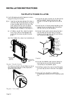 Preview for 52 page of Masport Calais Installation Instructions Manual