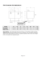 Preview for 4 page of Masport F10000 HW Installation Specification Sheet