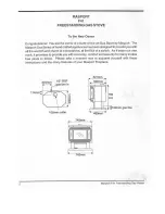 Предварительный просмотр 2 страницы Masport F41-LP Owners & Installation Manual