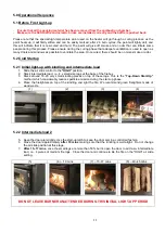 Preview for 11 page of Masport HURUNUI Installation & Operation Manual