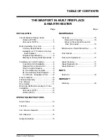 Preview for 3 page of Masport I2101 Owners & Installation