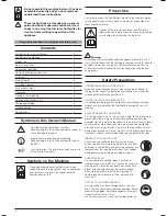 Preview for 2 page of Masport LS4T-52 Owner'S Manual