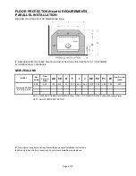 Предварительный просмотр 2 страницы Masport Mackenzie R10000 Installation Specification Sheet