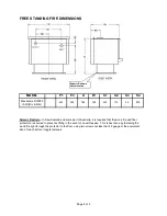 Предварительный просмотр 4 страницы Masport Mackenzie R10000 Installation Specification Sheet