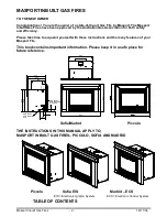 Предварительный просмотр 2 страницы Masport MADRID Instruction Manual