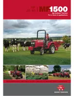 MASSEY FERGUSON 1500 BROCHURE 28-46 Brochure preview