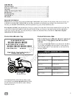 Preview for 3 page of MASSEY FERGUSON 1696022 Operator'S Manual