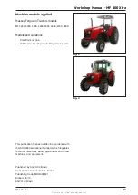 Preview for 2 page of MASSEY FERGUSON 425X Workshop Manual