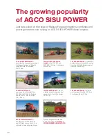 Предварительный просмотр 10 страницы MASSEY FERGUSON AGCO SISU POWER - Brochure