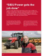 Предварительный просмотр 12 страницы MASSEY FERGUSON AGCO SISU POWER - Brochure