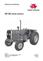 MASSEY FERGUSON MF 300 Series Workshop Service Manual preview