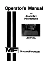 Предварительный просмотр 1 страницы MASSEY FERGUSON MF 3650 PTO Operator'S Manual