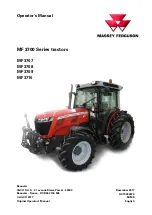 MASSEY FERGUSON MF 3700 Series Operator'S Manual preview