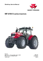 MASSEY FERGUSON MF 6700 S Series Workshop Service Manual preview