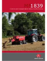 Предварительный просмотр 1 страницы MASSEY FERGUSON MF1839 - Brochure