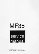 MASSEY FERGUSON MF35 Service Manual preview