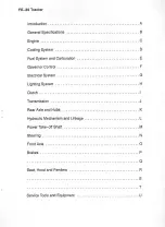 Preview for 3 page of MASSEY FERGUSON MF35 Service Manual