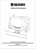 Massimo 60" Operator'S Manual preview