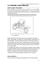 Предварительный просмотр 70 страницы Massimo T-BOSS 410 Owner'S/Operator'S Manual