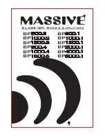 Massive Audio BP1000.1 Manual preview