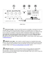 Предварительный просмотр 7 страницы Massive Audio CORE-1 User Manual