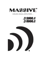 Preview for 1 page of Massive Audio D2500.1 block series Instruction Manual