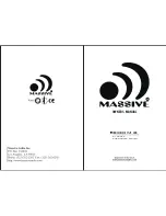 Preview for 1 page of Massive BOOM 8 Owner'S Manual