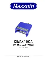 Preview for 1 page of Massoth DiMAX 100A Manual