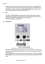 Preview for 8 page of Massoth DiMAX 1203B Manual