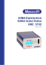 Preview for 1 page of Massoth DiMAX 1210Z Manual