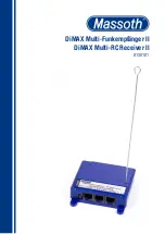 Preview for 1 page of Massoth DiMAX Multi-RC Receiver II Manual