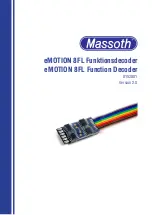 Предварительный просмотр 1 страницы Massoth eMOTION 8FL Manual