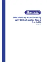 Massoth eMOTION L Configuration Manual предпросмотр