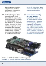 Предварительный просмотр 4 страницы Massoth eMOTION S PluG Installation Manual