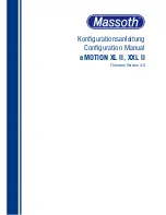 Предварительный просмотр 1 страницы Massoth eMOTION XL II Configuration Manual