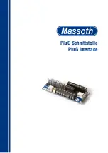 Предварительный просмотр 1 страницы Massoth PluG Interface Manual