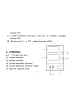 Preview for 4 page of Mastech HY1803D User Manual