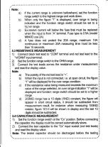 Preview for 6 page of Mastech M840D Operation Manual