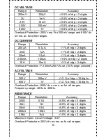 Preview for 6 page of Mastech MAS830B Operator'S Instruction Manual