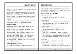 Предварительный просмотр 3 страницы Mastech MS20006 User Manual