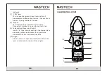 Предварительный просмотр 4 страницы Mastech MS20006 User Manual