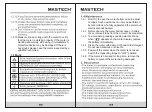 Preview for 4 page of Mastech MS2016A Operation Manual