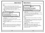 Preview for 14 page of Mastech MS2025A Operation Manual