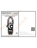 Mastech MS2138/R Operation Manual preview