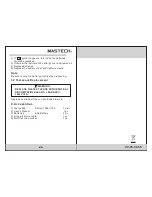 Preview for 15 page of Mastech MS2140A Manual