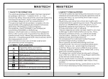 Предварительный просмотр 3 страницы Mastech MS2600 Operation Manual