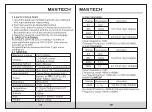 Предварительный просмотр 8 страницы Mastech MS2600 Operation Manual